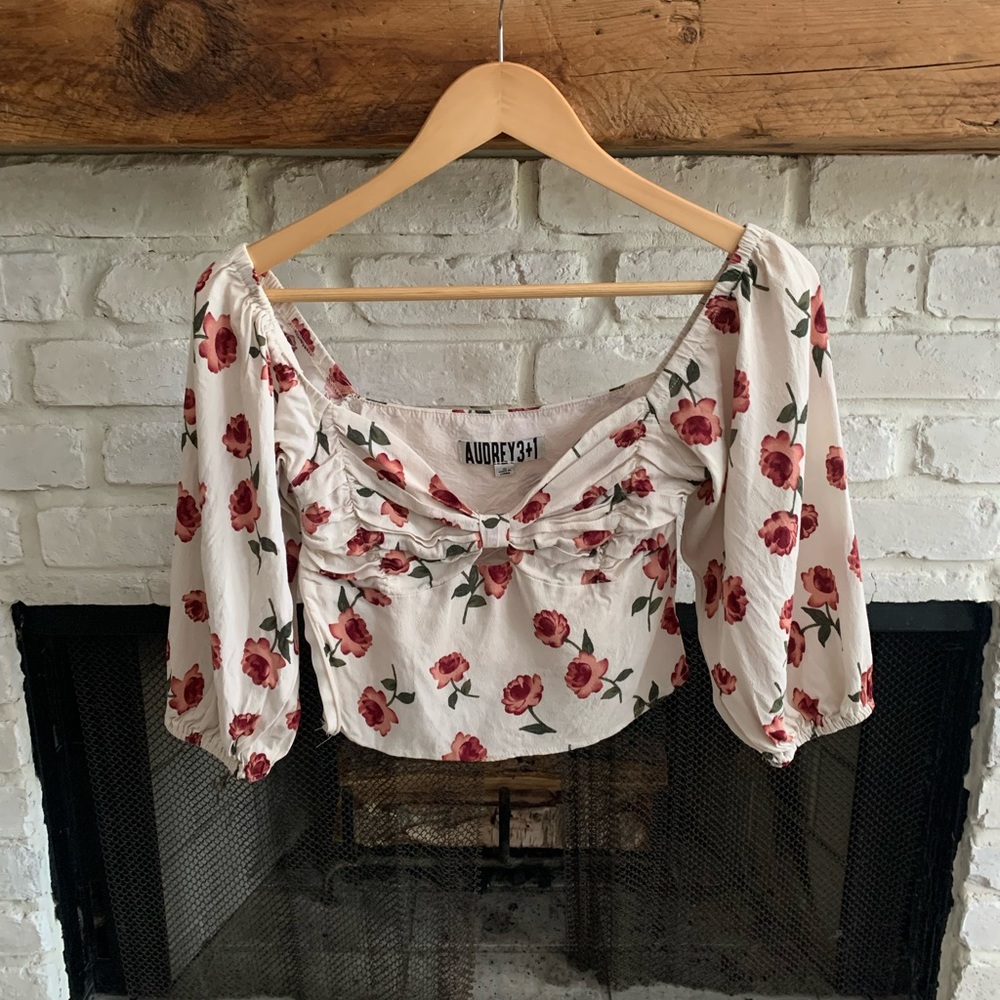 Audrey 3 + 1 Blouse from Revolve